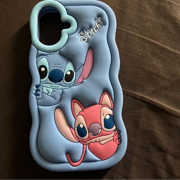 Other - Stitch and Angel Blue Phone Case